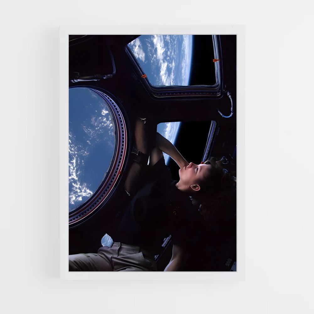 Poster L'Étoile de l'Espace – affiche Astronomie (vue 3)